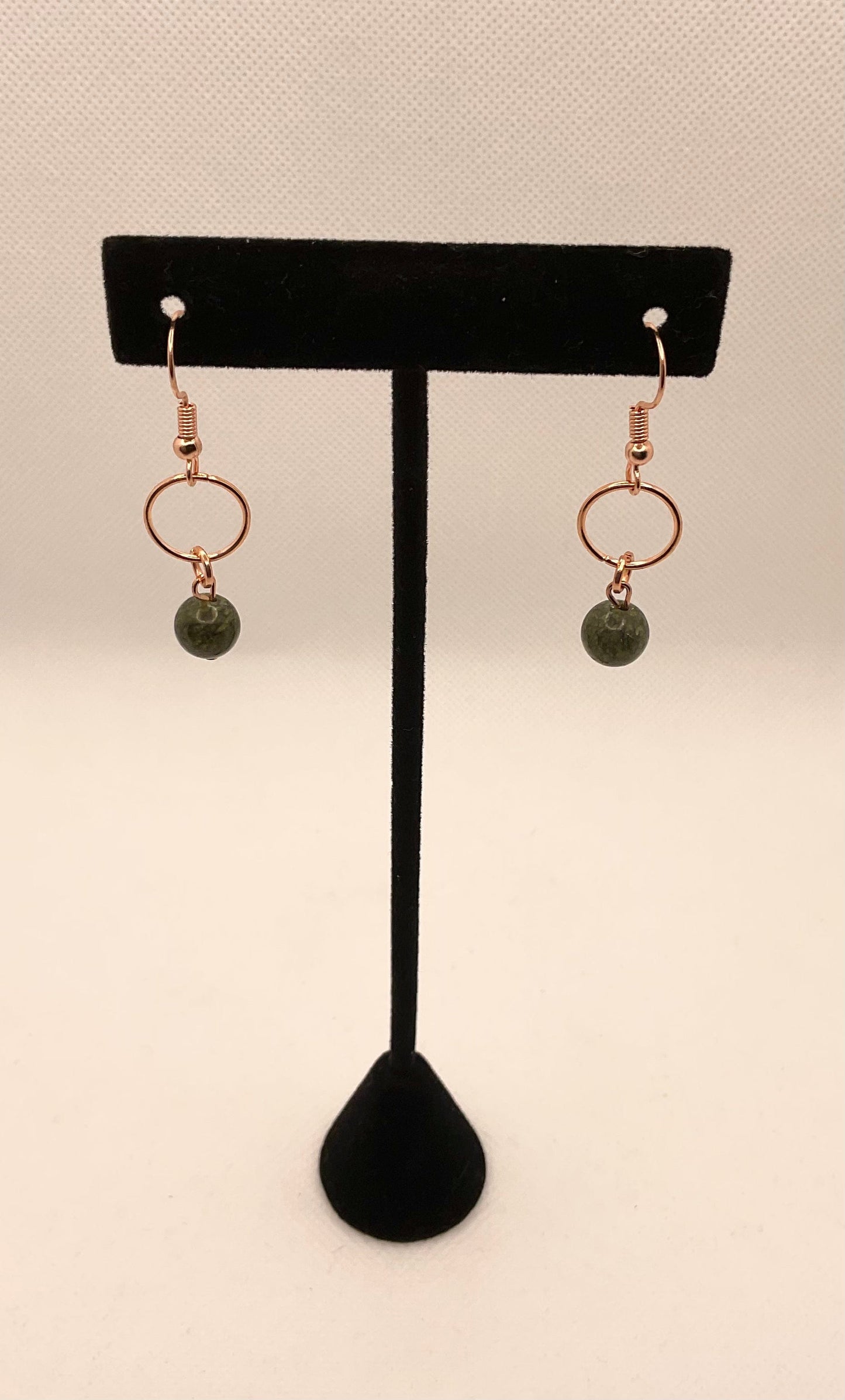 Zuri Love Earrings Hunter Green Earrings